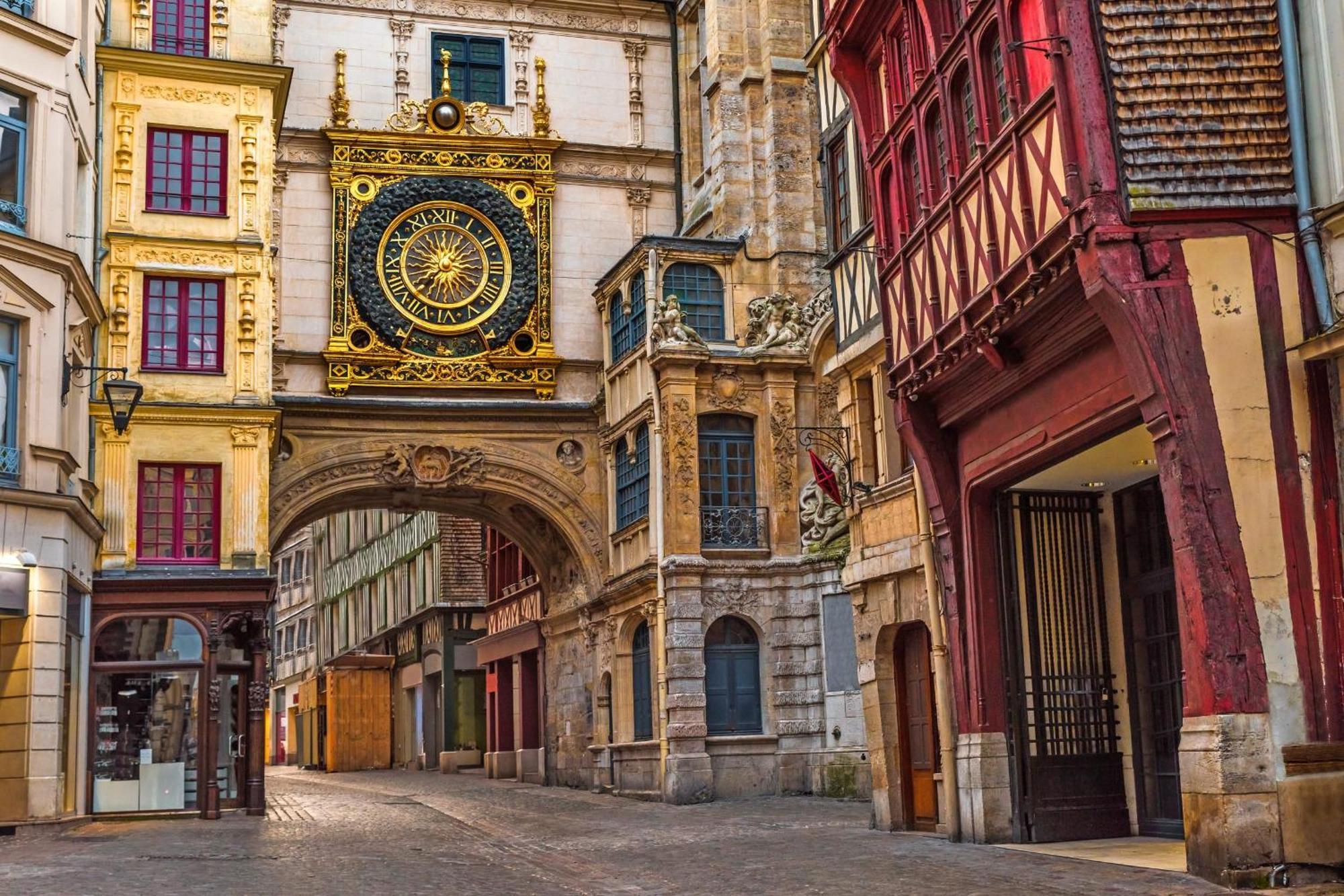 Le Charmant F2 Rue Du Gros Horloge A Rouen! Exterior photo