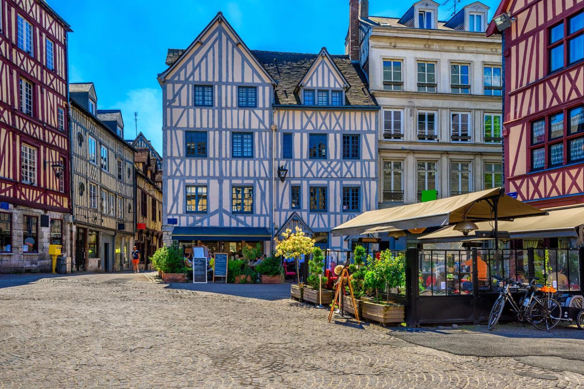 Le Charmant F2 Rue Du Gros Horloge A Rouen! Exterior photo